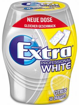 Wrigley´s Extra Professional White Citrus zuckerfrei Citrus-Menthol-Geschmack 50